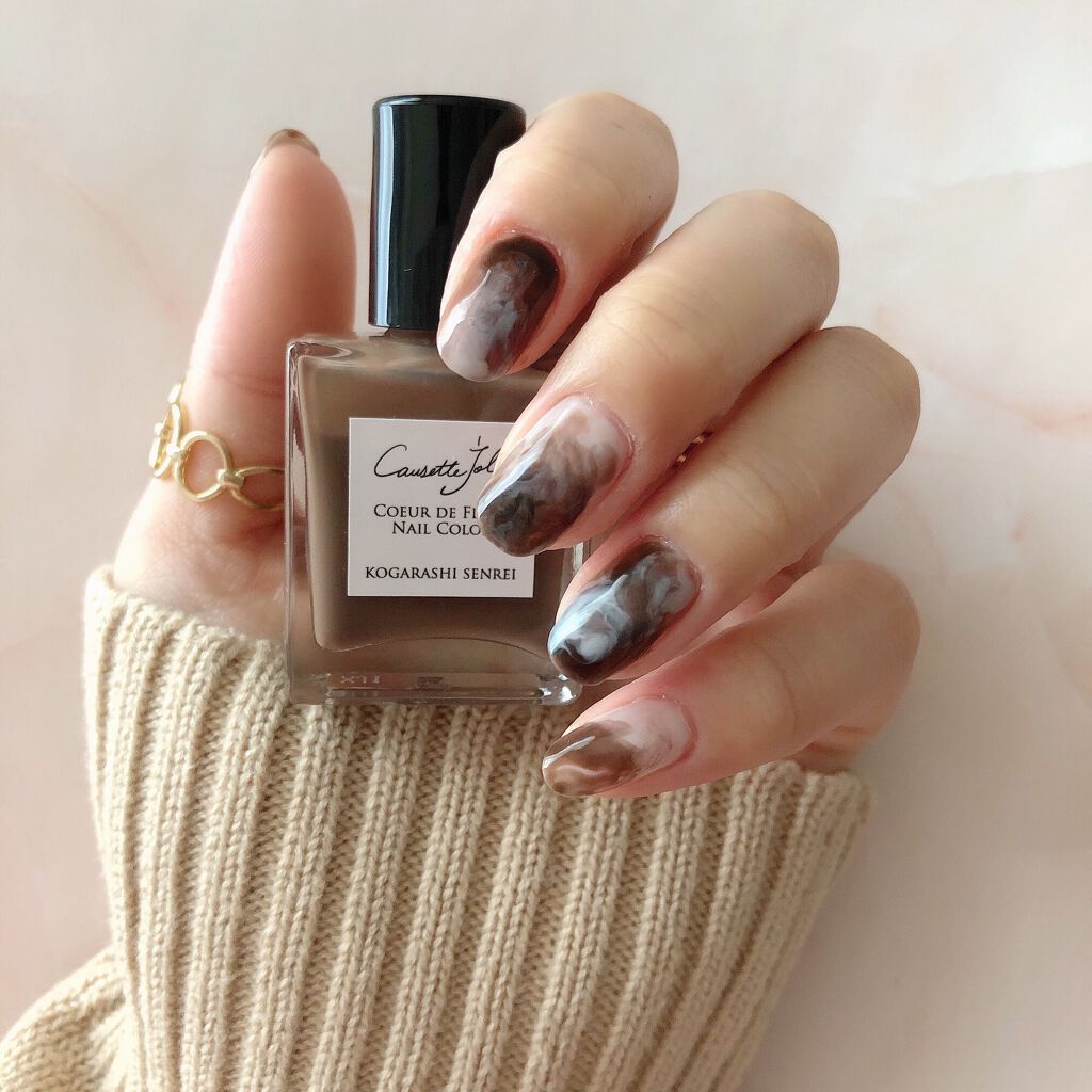 Coeur de Fleur Nail Color KOGARASHI SENREI こがらしせんれい/Causette.Joli/マニキュアを使ったクチコミ（1枚目）