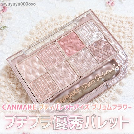 プティパレットアイズ/キャンメイク/パウダーアイシャドウを使ったクチコミ(2枚目)