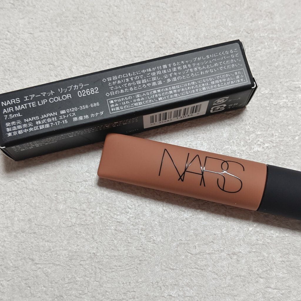 エアーマット リップカラー/NARS/口紅を使ったクチコミ(1枚目)