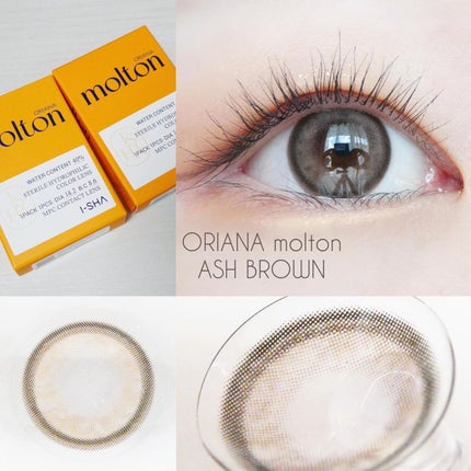 i-sha ORIANA MOLTONのクチコミ「#mitunolens @mitunolens 
 #ORIANAmolton
 #ASHBR.....」(2枚目)