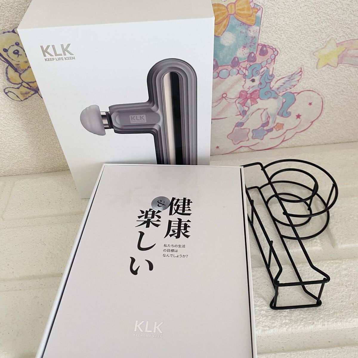 筋膜リリースガン/KLK/マッサージガンを使ったクチコミ（3枚目）