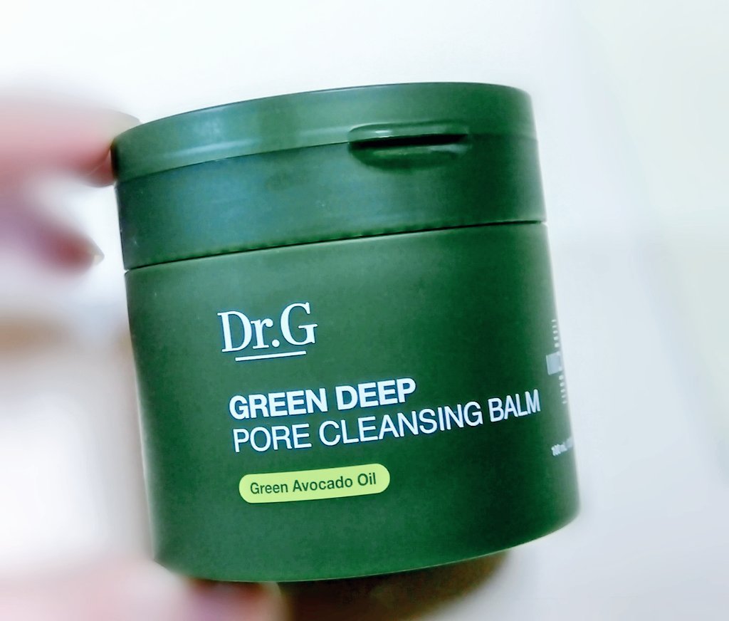 グリーンディープポアクレンジングバーム/Dr.G/クレンジングバームを使ったクチコミ（1枚目）