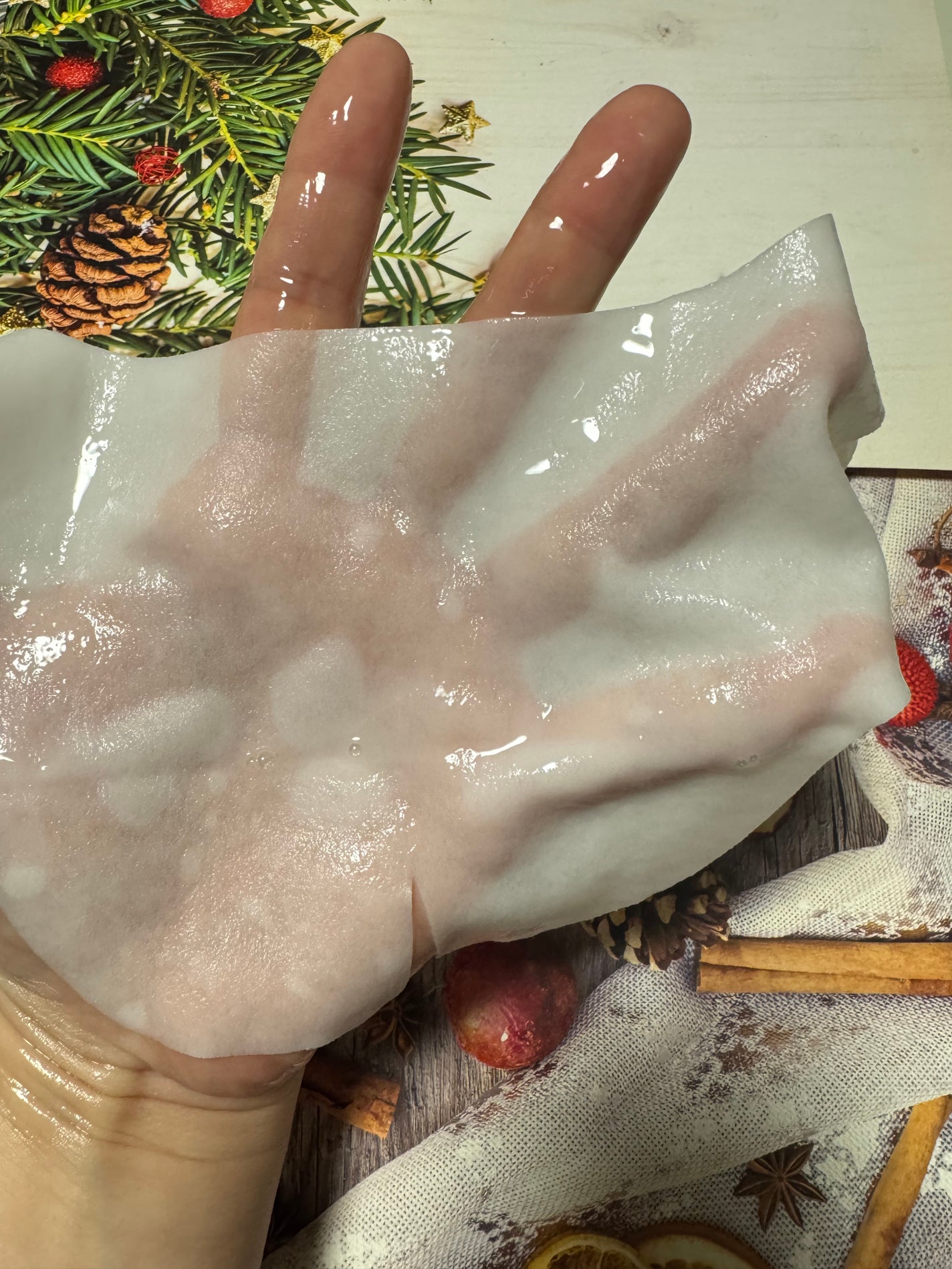 9番 NMNバイオリフトラッピングマスク/numbuzin/シートマスク・パックを使ったクチコミ(5枚目)