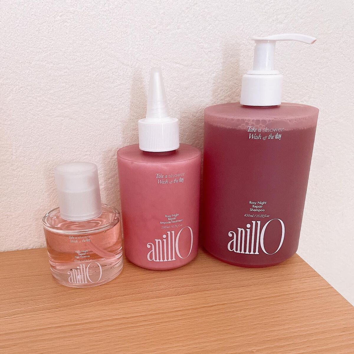 ロージーナイトヘアエッセンス/ANILLO/ヘアオイルを使ったクチコミ(1枚目)