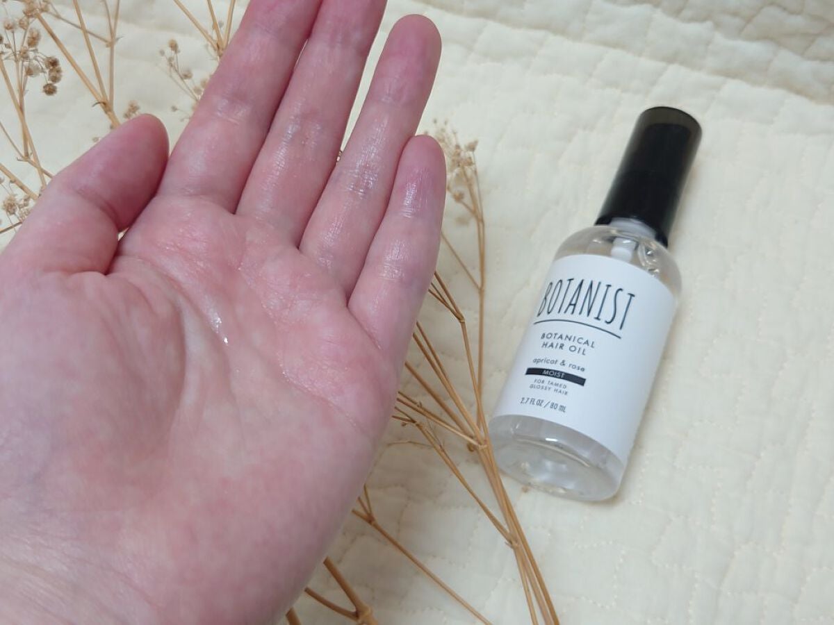 ボタニカルヘアオイル(モイスト)/BOTANIST/ヘアオイルを使ったクチコミ(2枚目)