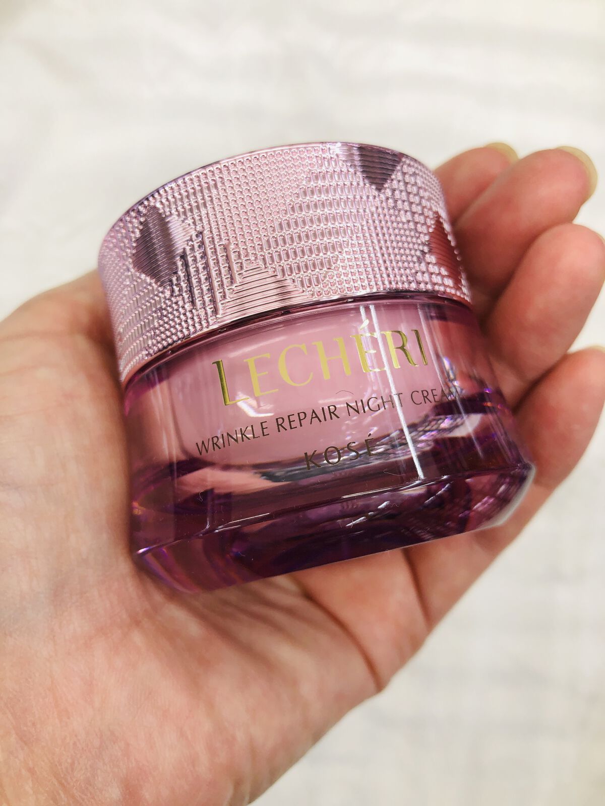 リンクルリペア ナイトクリーム/ルシェリ/フェイスクリームを使ったクチコミ（1枚目）