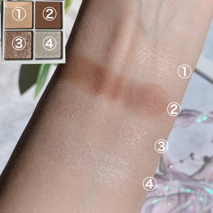 THE アイパレR/b idol/アイシャドウパレットを使ったクチコミ(5枚目)