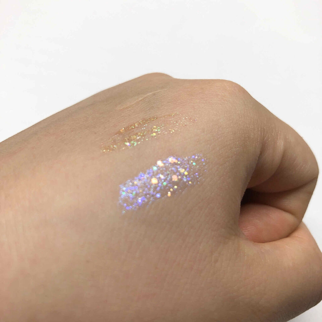 リキッド グリッター シャドウ/rom&nd/グリッターを使ったクチコミ（3枚目）