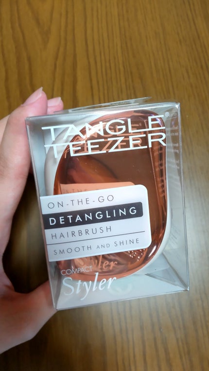 コンパクトスタイラー/TANGLE TEEZER/ヘアブラシを使ったクチコミ(1枚目)