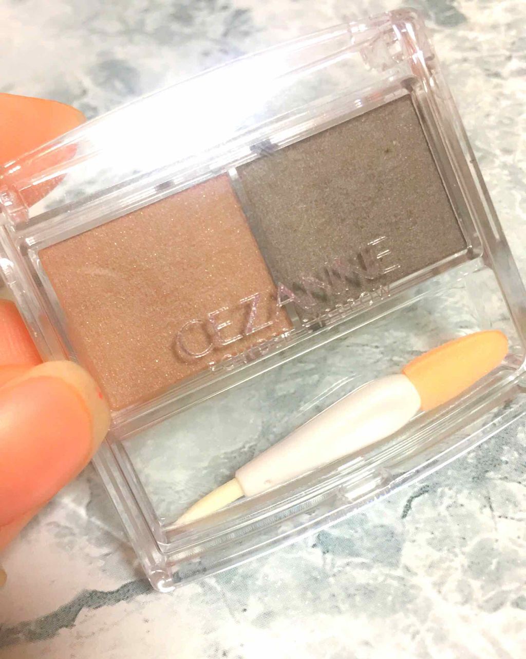 パウダーアイブロウR/CEZANNE/パウダーアイブロウを使ったクチコミ（1枚目）