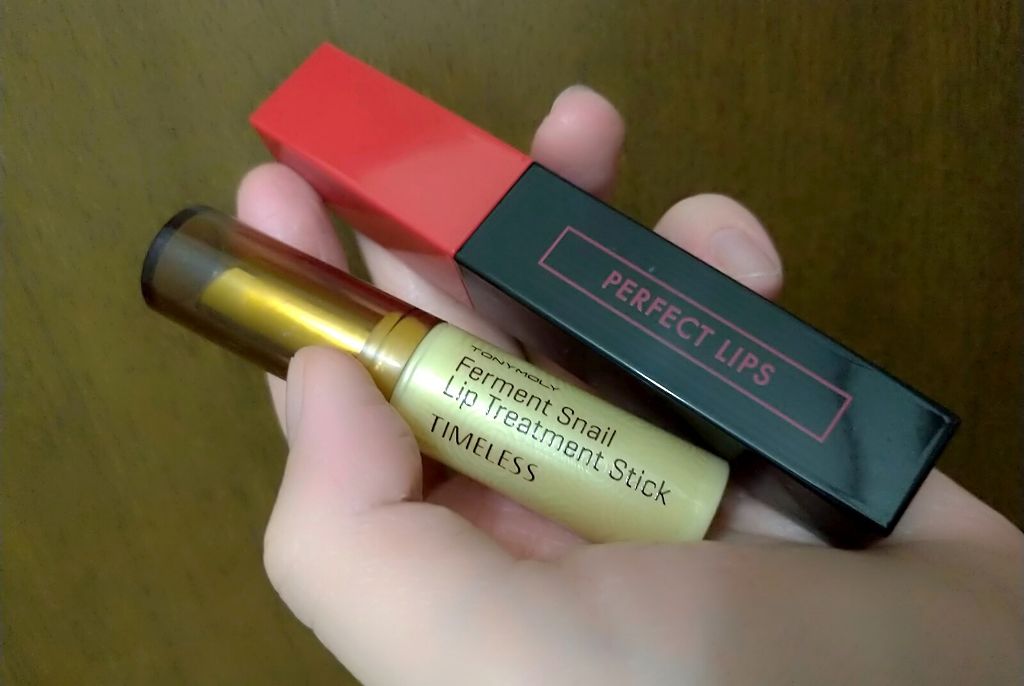 パーフェクトリップス ショッキング リップ/TONYMOLY/口紅を使ったクチコミ(2枚目)