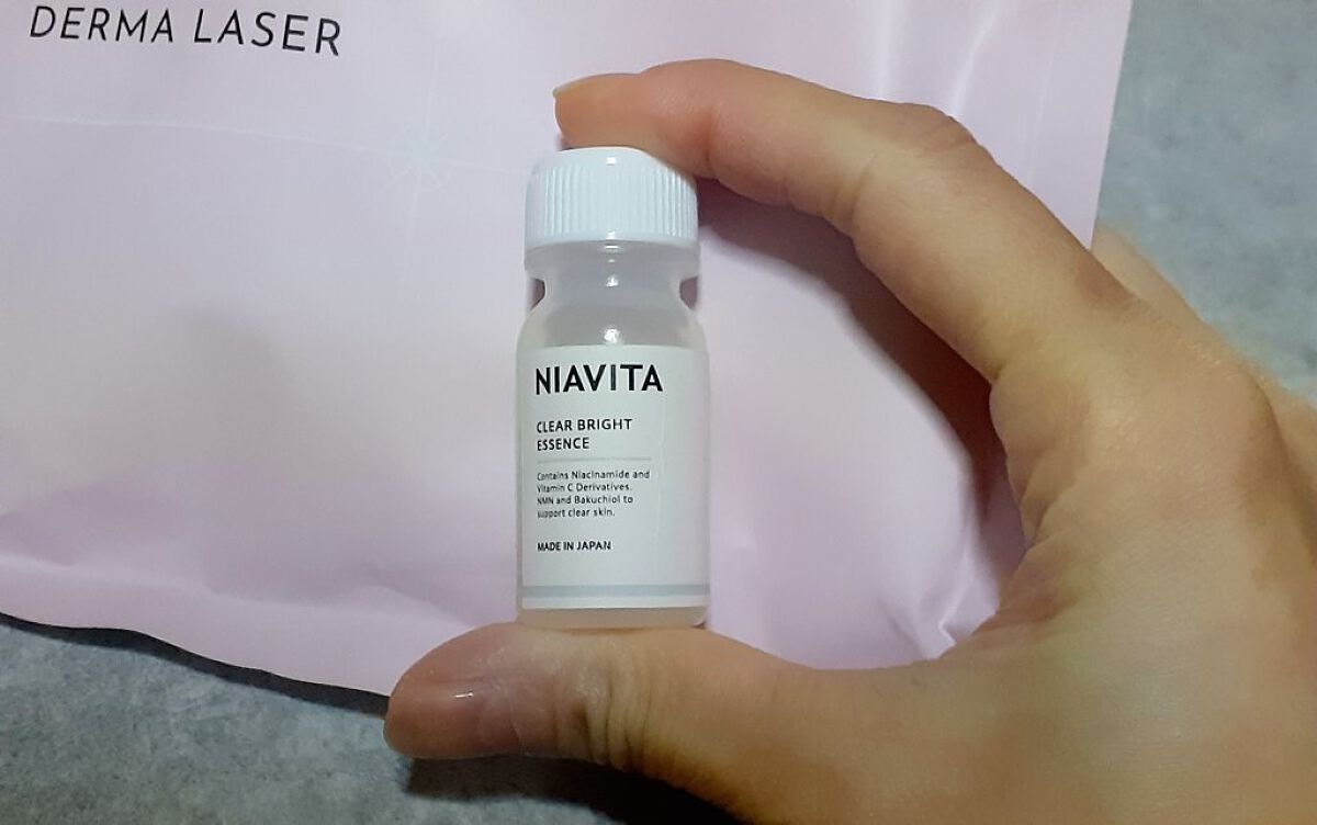  ナイアヴィータクリアブライトエッセンス/山忠/美容液を使ったクチコミ（2枚目）