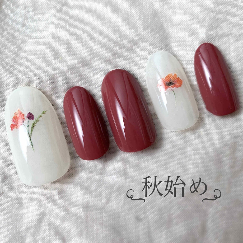 しずくネイルシール/キャンドゥ/ネイルシールを使ったクチコミ（1枚目）