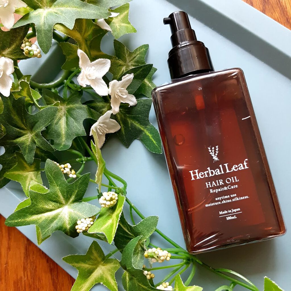 オーガニックヘアオイル フレッシュティーの香り/ハーバルリーフ/ヘアオイルを使ったクチコミ（2枚目）