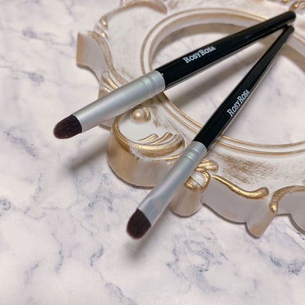 ポイントメイクアップブラシセット/ロージーローザ/メイクブラシを使ったクチコミ(2枚目)