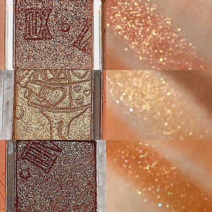 クォーツ 9色アイシャドウパレット(ドリームランドアイシャドウ)/ZEESEA/アイシャドウパレットを使ったクチコミ(4枚目)