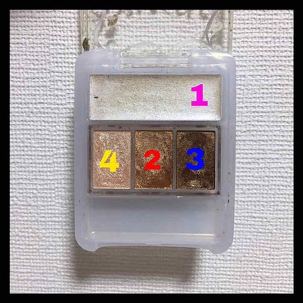 マジョルック(イルミネーター)/MAJOLICA MAJORCA/アイシャドウパレットを使ったクチコミ(2枚目)