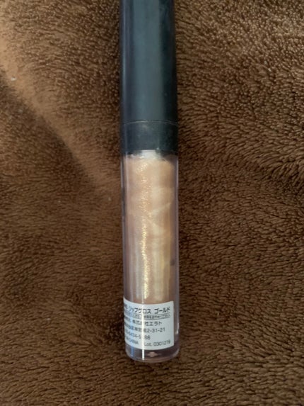 WHY NOT SPINNS リップグロス ゴールド/DAISO/リップグロスの画像