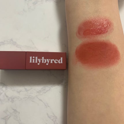 ブラッディライアー コーティングティント/lilybyred/リップティントを使ったクチコミ(3枚目)