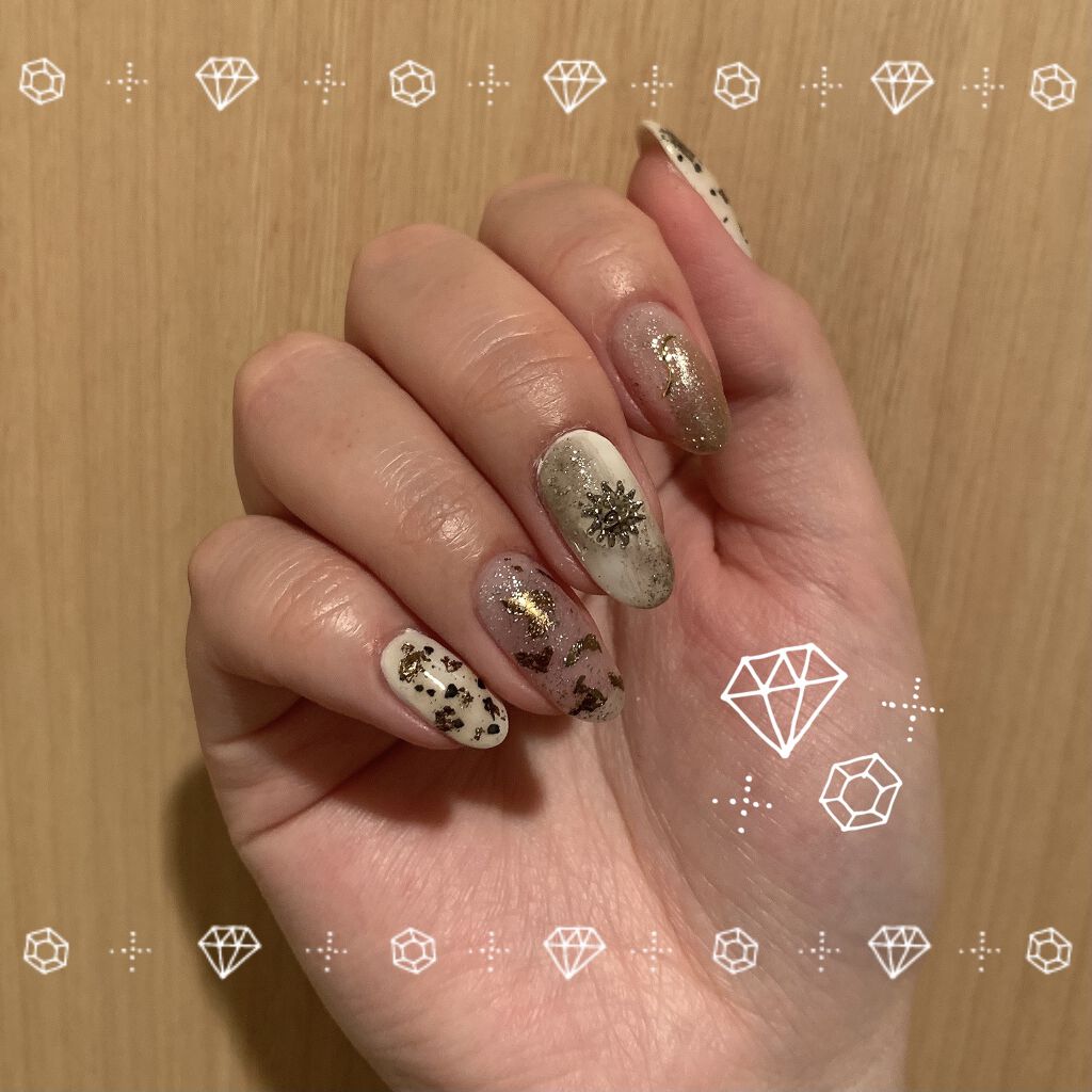 マイカジェル/NAILTOWN/ジェルネイルを使ったクチコミ（2枚目）