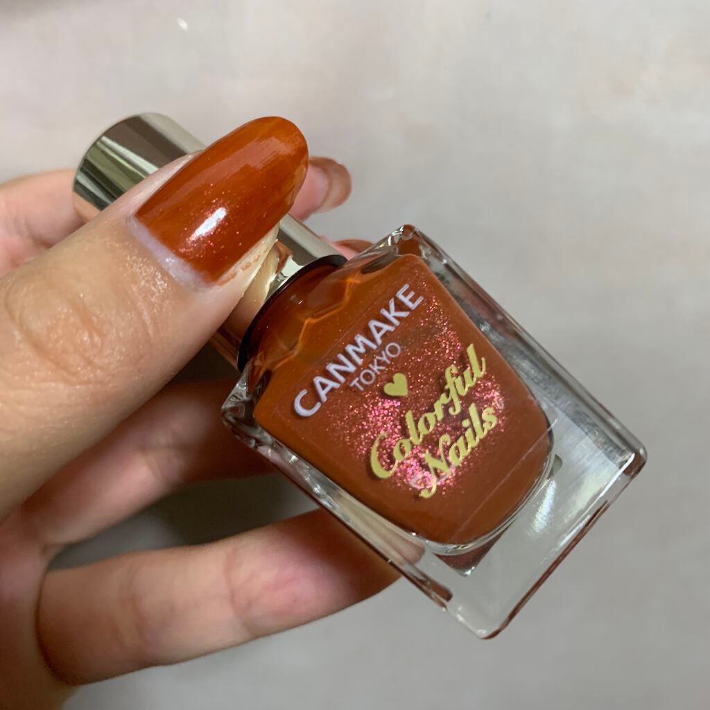 カラフルネイルズ/キャンメイク/マニキュアを使ったクチコミ(4枚目)