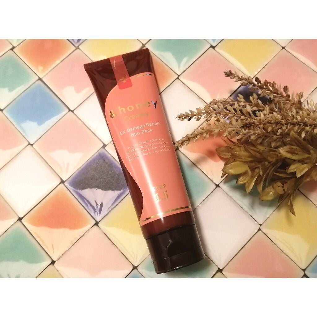&honey Creamy EXダメージリペアヘアパック1.5/&honey/ヘアマスク・ヘアパックを使ったクチコミ(1枚目)
