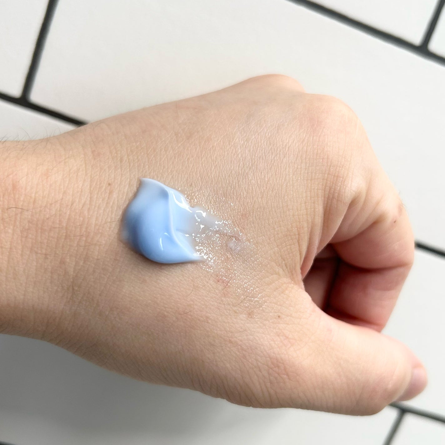 ミッドナイトブルーカーミングクリーム/Klairs/フェイスクリームを使ったクチコミ(3枚目)