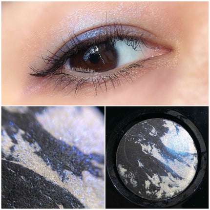 ヴィセ アヴァン マーブリング アイカラー/Visée/単色アイシャドウを使ったクチコミ(3枚目)