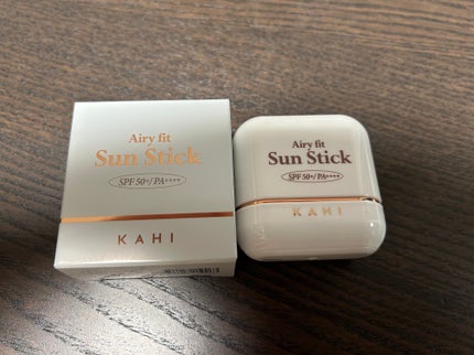 エアリーフィットサンスティック/KAHI/日焼け止めスティックを使ったクチコミ(1枚目)