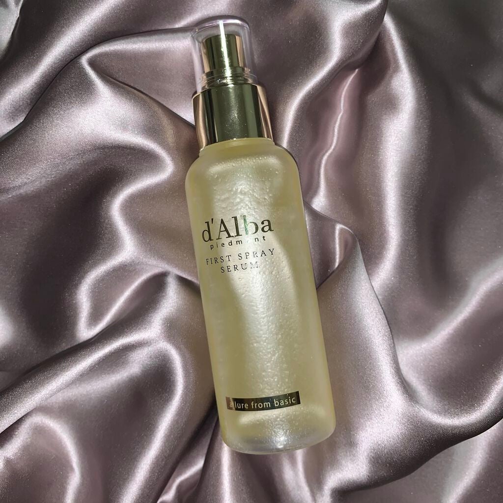 ダルバ ホワイトトリュフファーストスプレーセラム/ダルバ/ミスト状化粧水を使ったクチコミ(1枚目)