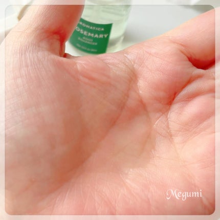 ローズマリー ヘア トライアルセット/AROMATICA/トライアルキットを使ったクチコミ(7枚目)