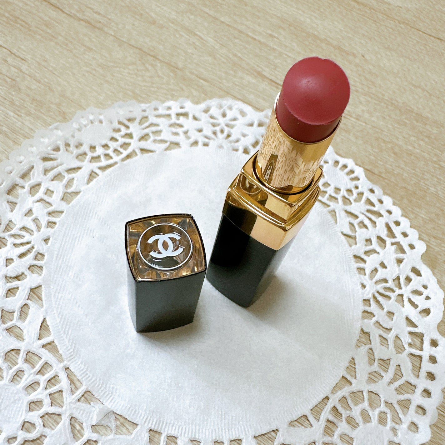 ルージュ ココ フラッシュ/CHANEL/口紅を使ったクチコミ(3枚目)