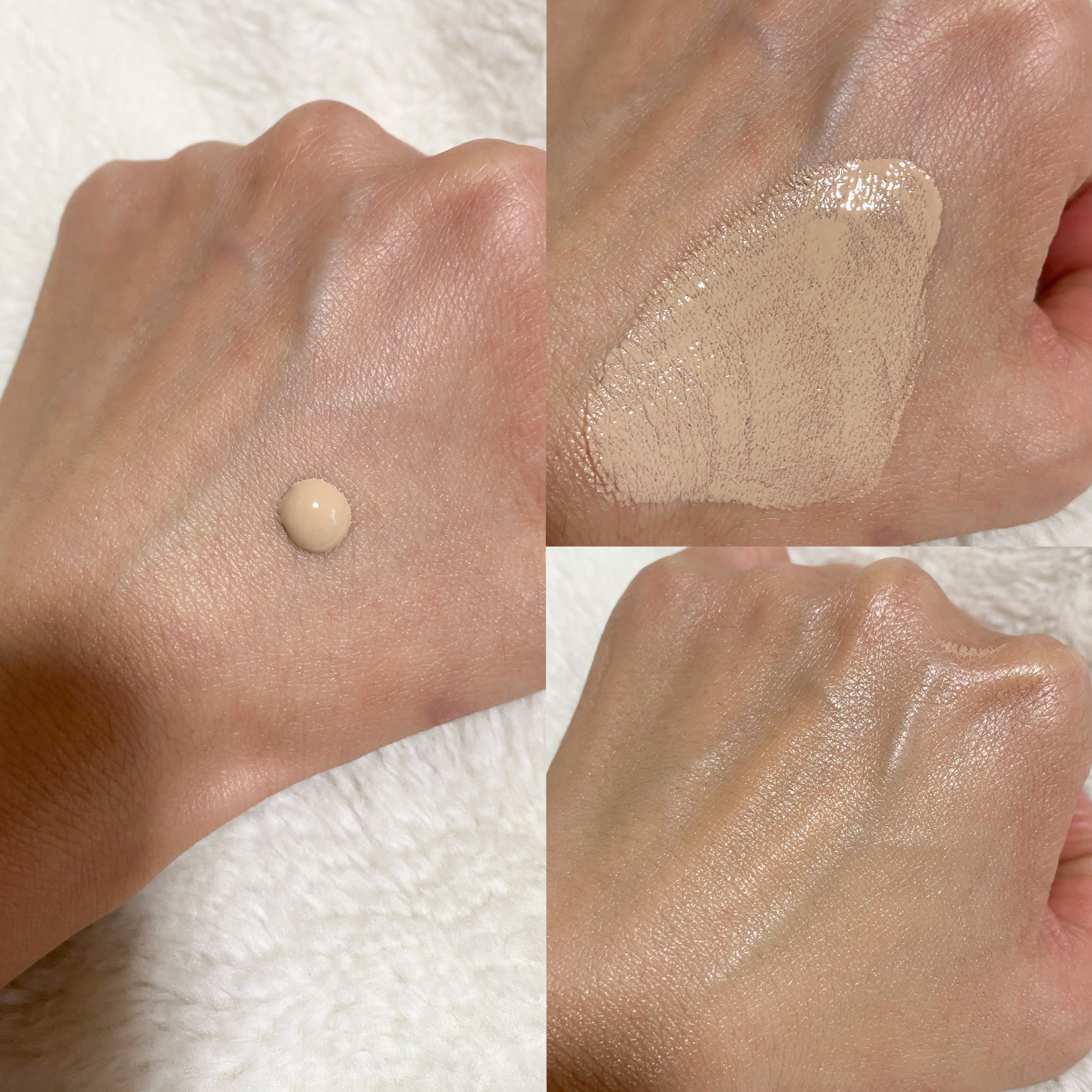 エッセンス スキングロウ ファンデーション/SHISEIDO/リキッドファンデーションを使ったクチコミ（3枚目）