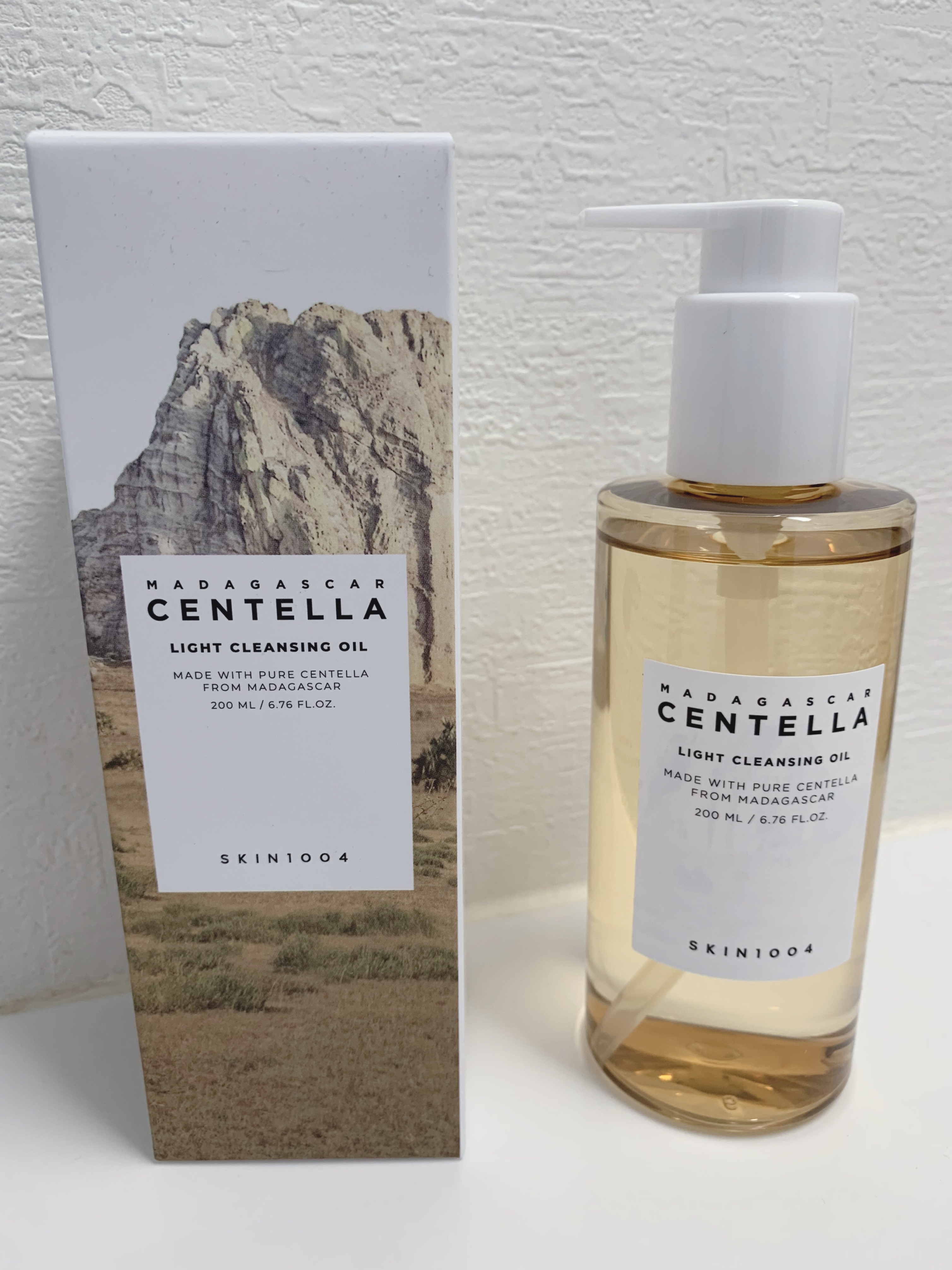 センテラ ライトクレンジングオイル/SKIN1004/オイルクレンジングを使ったクチコミ（2枚目）