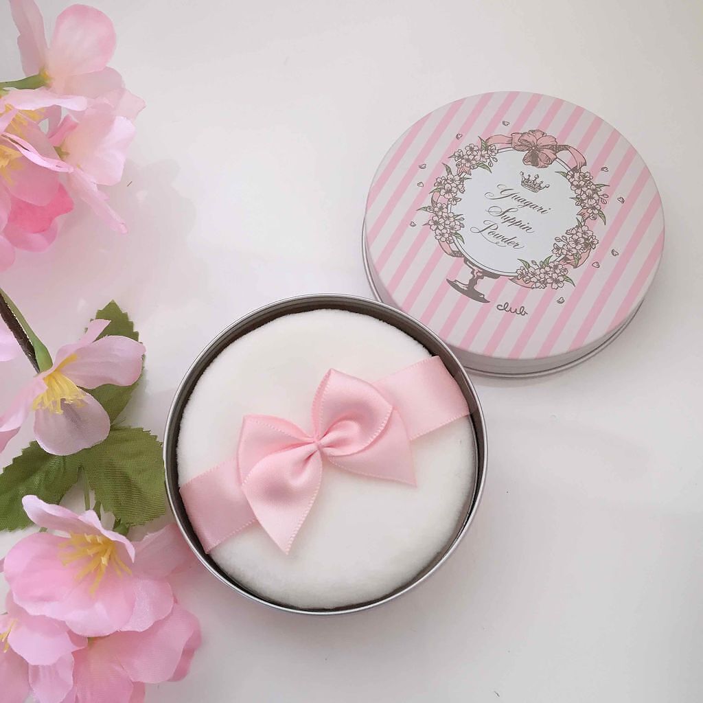 すっぴんパウダー B サクラスウィートソローの香り 2022/クラブ/プレストパウダーを使ったクチコミ（2枚目）