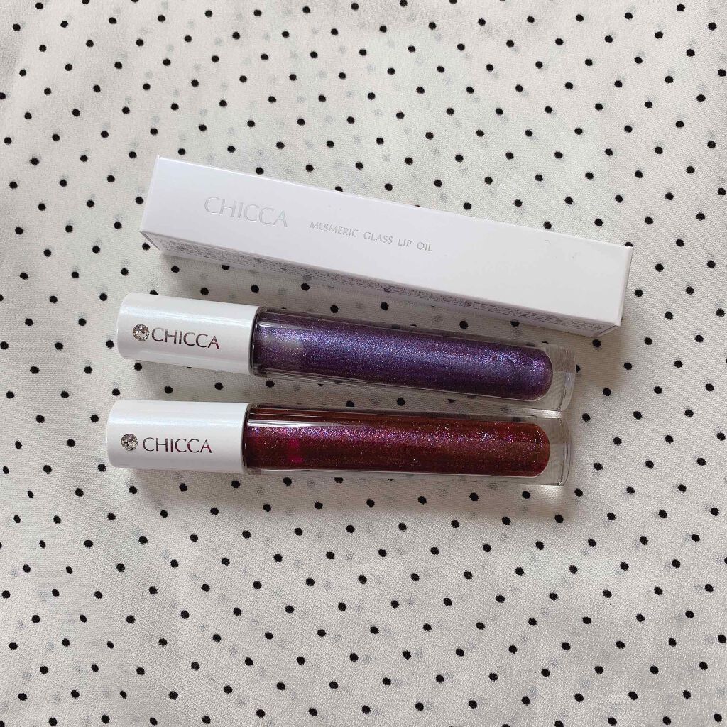 メスメリック グラスリップオイル/CHICCA/リップグロスを使ったクチコミ（1枚目）