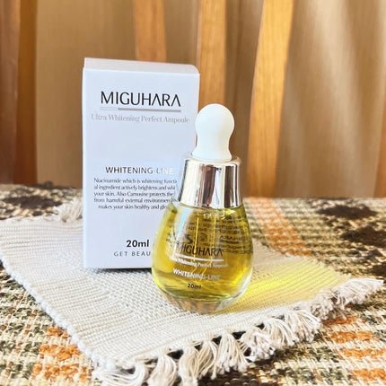 Ultra Whitening Perfect Ampoule/MIGUHARA/美容液を使ったクチコミ(2枚目)