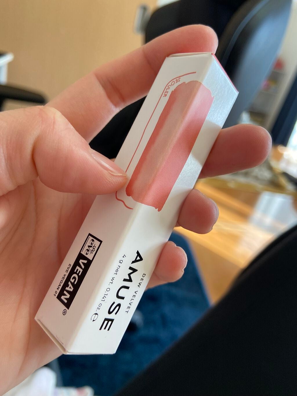 ÑÐ⌘まいまい❀マカロン秋味 on LIPS 「最近買ってお気に入りのがこちら😍AMUSEのデューベルベットソ..」(1枚目)