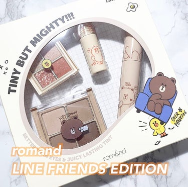 LINE FRIENDS EDITION/rom&nd/メイクアップキットを使ったクチコミ（1枚目）