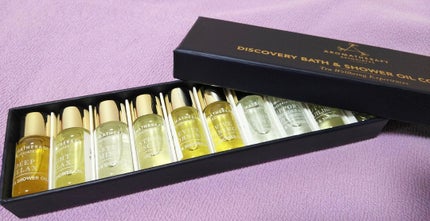 ミニチュア バスオイルコレクション N/アロマセラピーアソシエイツ/保湿系入浴剤を使ったクチコミ(1枚目)