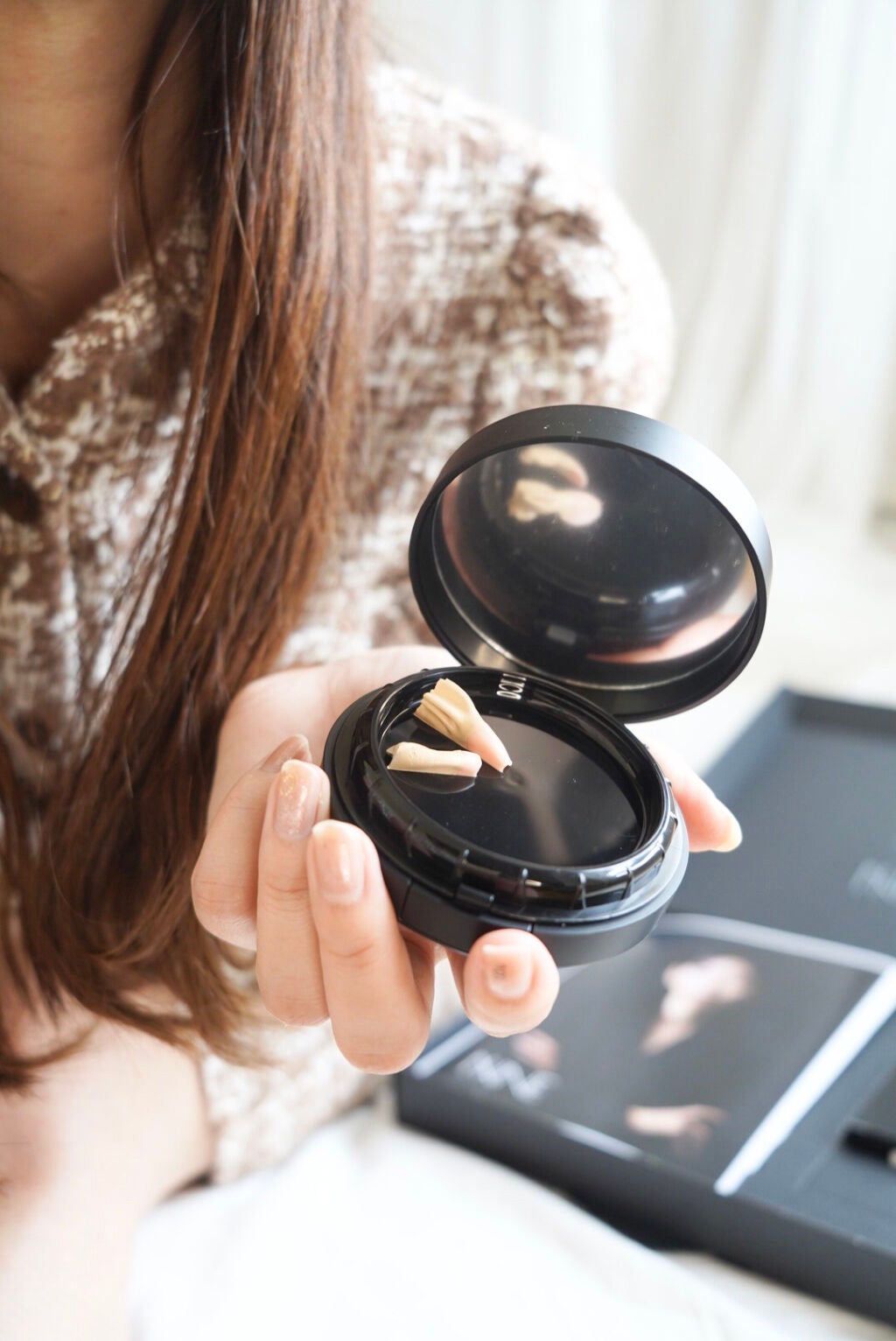 NNEグラインディングファンデーション/NNE/その他ファンデーションを使ったクチコミ(4枚目)