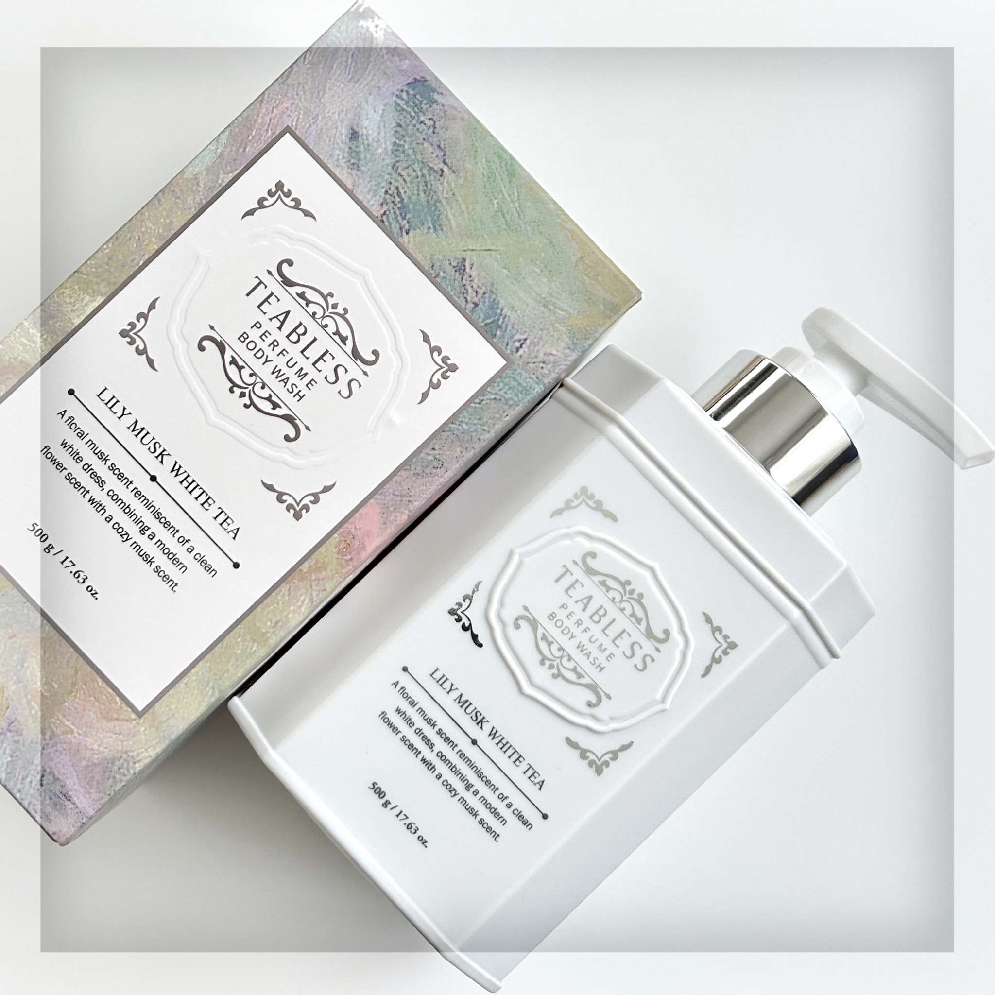 パフュームボディウォッシュ リリームスクホワイトティー/TEABLESS/ボディソープを使ったクチコミ（3枚目）
