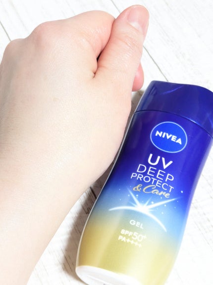 ニベア ニベアUV ディープ プロテクト&ケア ジェルのクチコミ「#PR #ニベア花王 様から
商品提供をいただきました
#LIPSプレゼント
#ニベアUVディ.....」(3枚目)