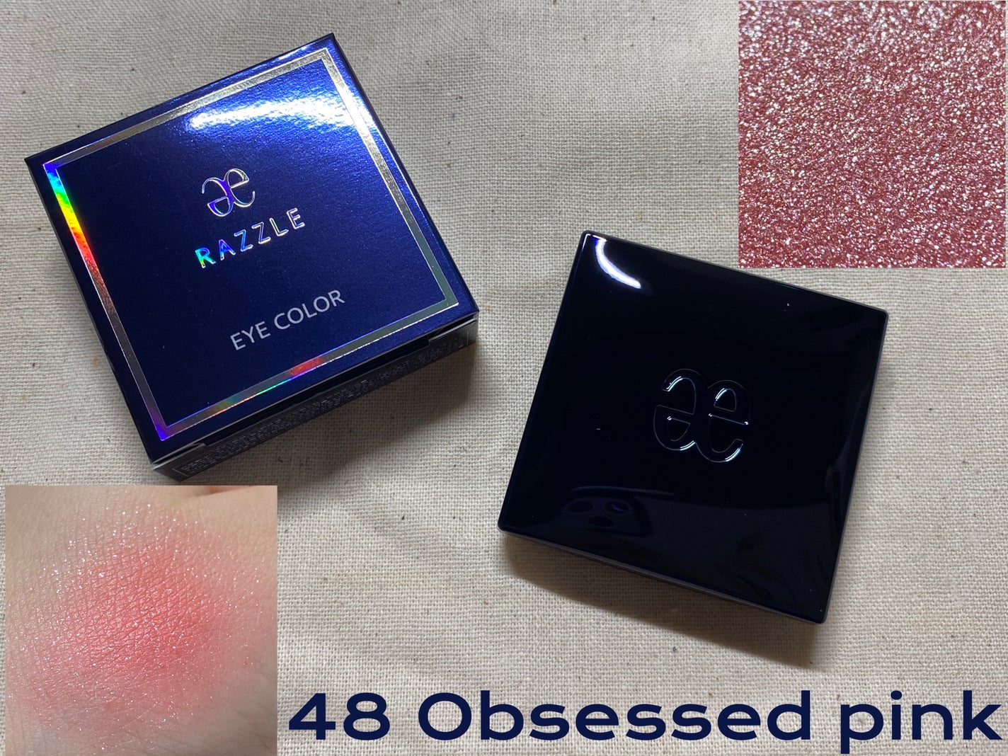 ラズル アイカラー 48 Obsessed pink