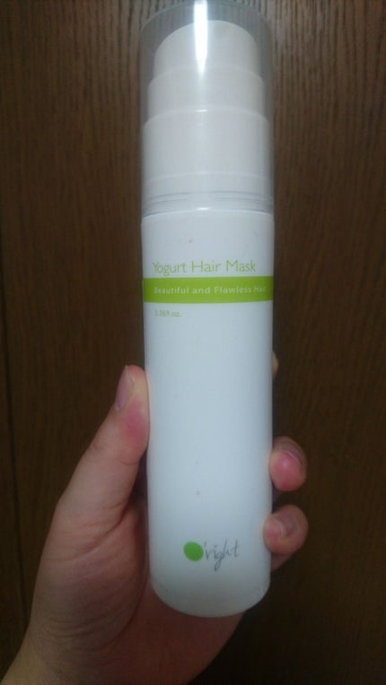 ヨーグルト ヘアマスク/O'right/アウトバストリートメントを使ったクチコミ(1枚目)
