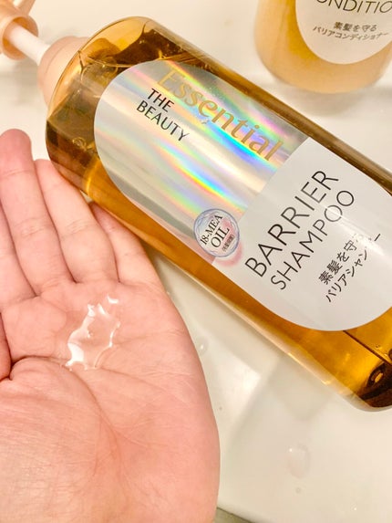 ザビューティ 髪のキメ美容素髪を守る バリアシャンプー/コンディショナー/エッセンシャル/シャンプー・コンディショナーを使ったクチコミ(2枚目)