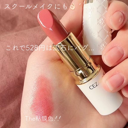 ラスティング リップカラーN/CEZANNE/口紅を使ったクチコミ(2枚目)