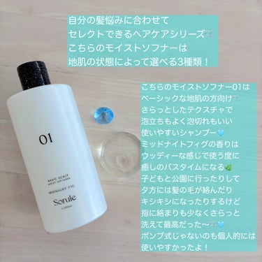 モイストソフナー 01ベーシックスカルプ 350ml/Sorule/シャンプー・コンディショナーを使ったクチコミ（2枚目）