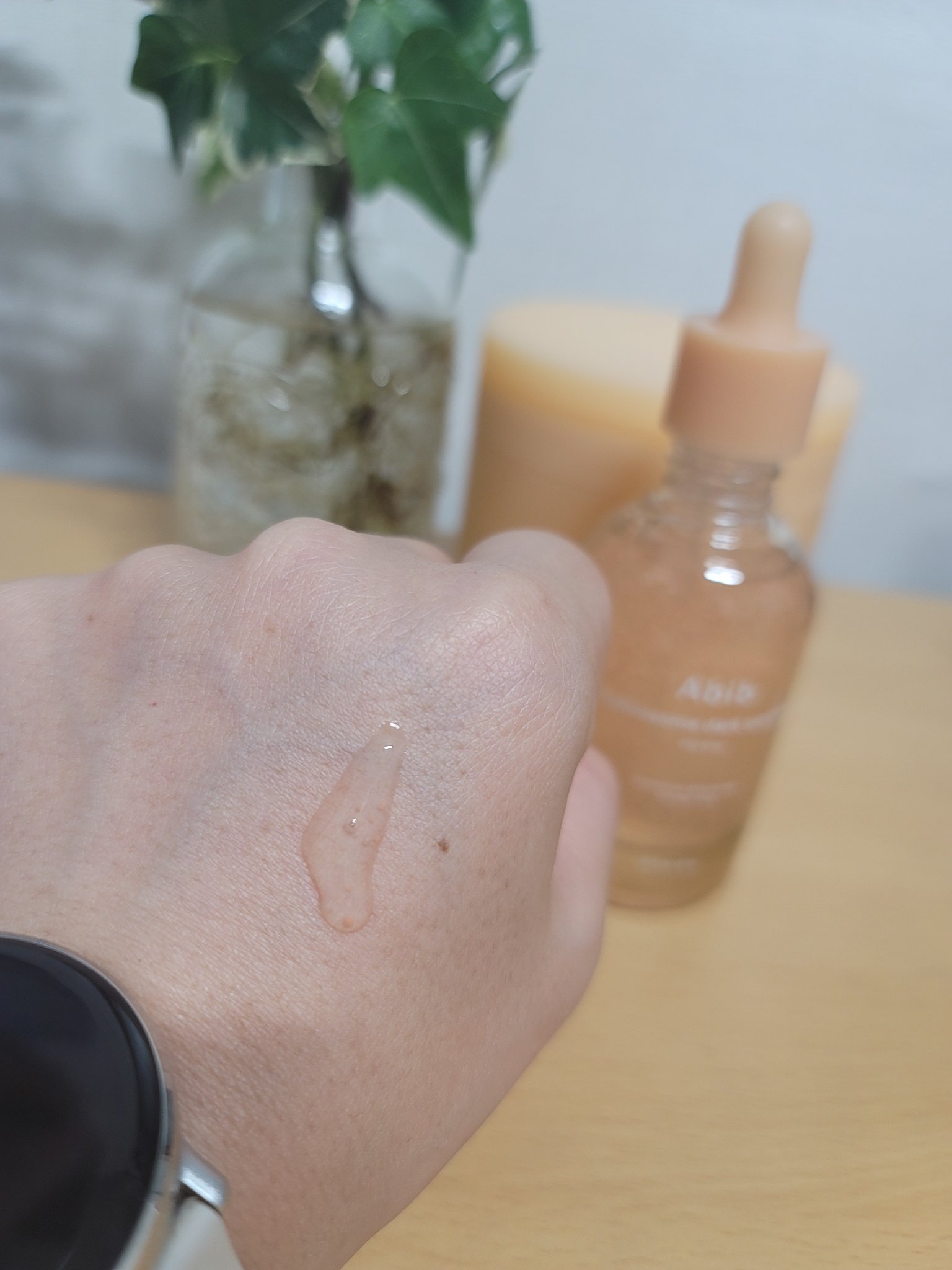 グルタチオンソームダークスポットセラムビタドロップ/Abib /美容液を使ったクチコミ（2枚目）