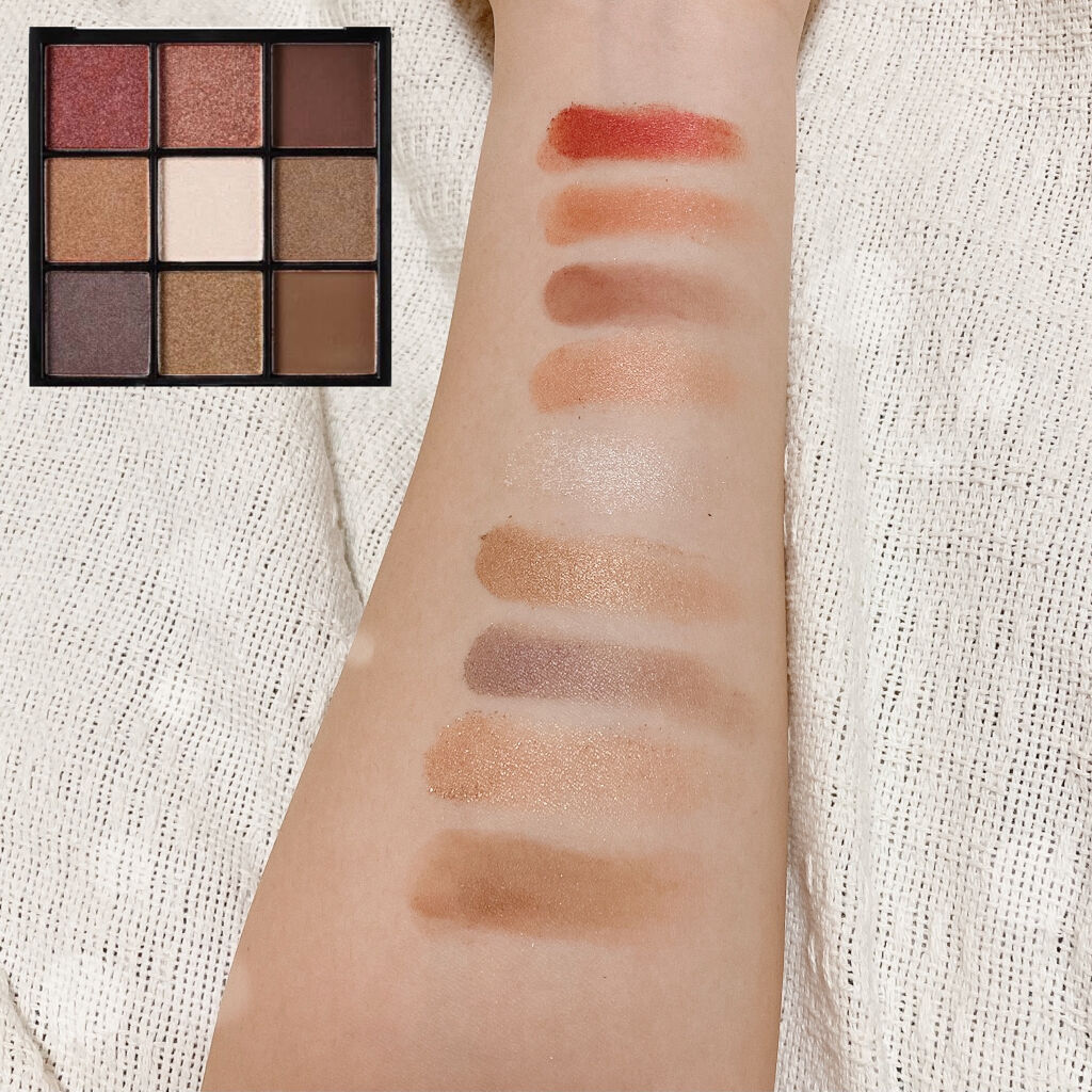 UR GLAM　BLOOMING EYE COLOR PALETTE/U R GLAM/アイシャドウパレットを使ったクチコミ（3枚目）
